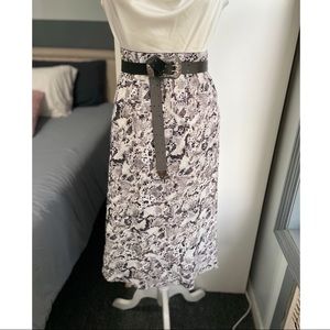 Womens Satin Skirt